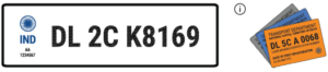 high security number plate
