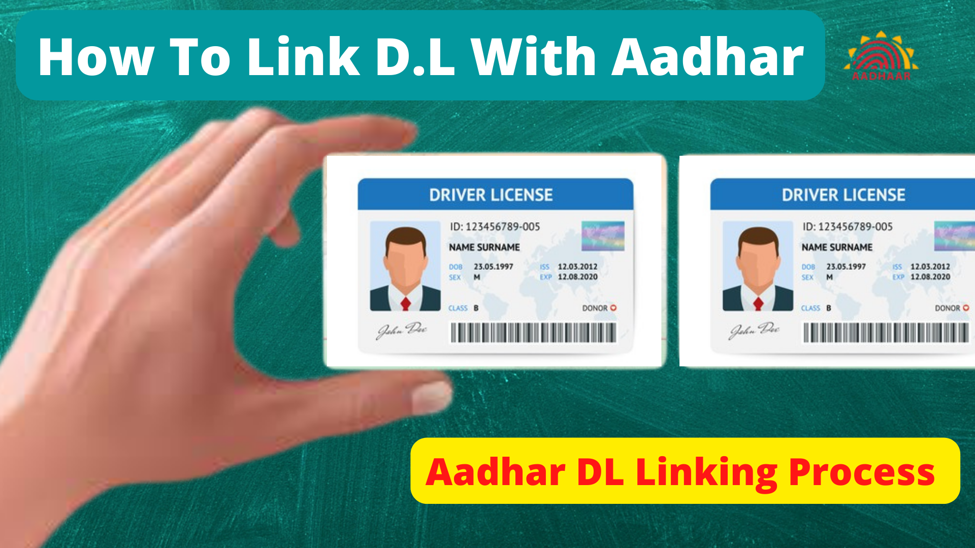 How To Link D.L With Aadhar