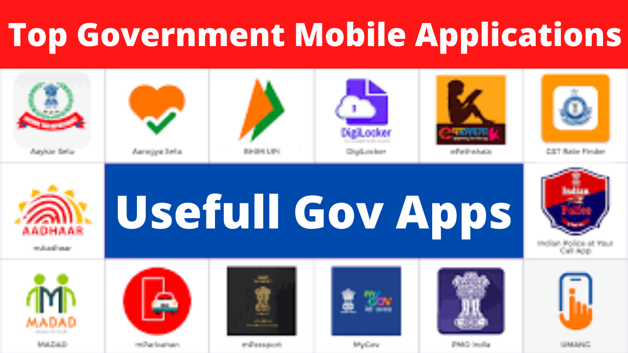 Top Usefull Government Mobile Apps