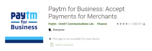 Paytm Business Loan App