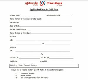 How To Fill ICICI Bank ATM Form 